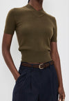 Narrow Nubuck Semi-Formal Belt