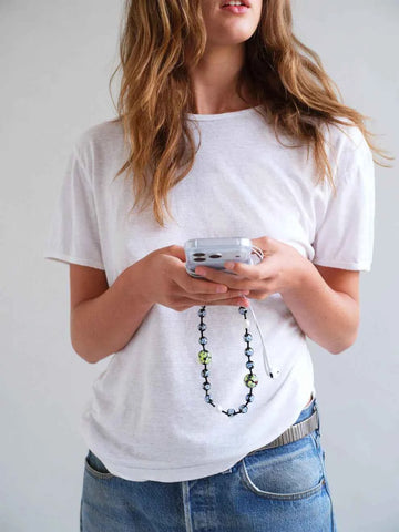 OSSA NEW YORK Electric Daisies Wristlet