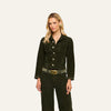L'AGENCE Janelle Slim Raw Jacket