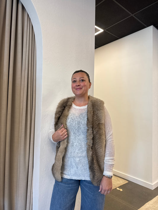 Gilet Faux Fur