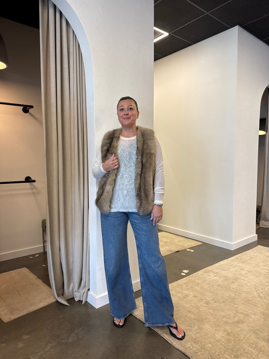 Gilet Faux Fur