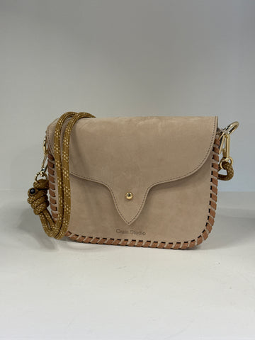 West Calf Nubuck Leather Bag