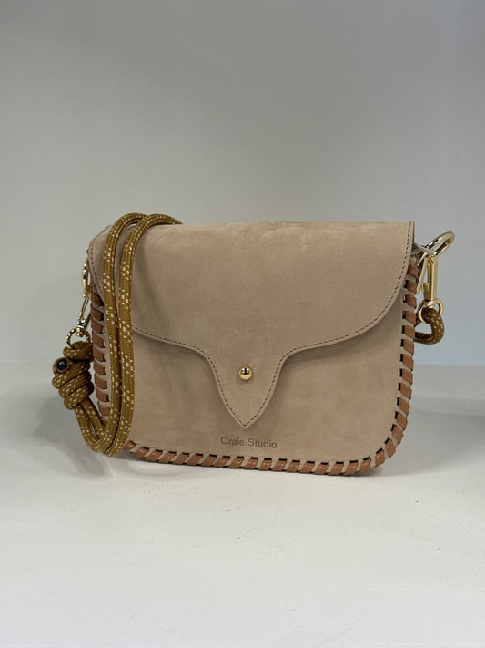 West Calf Nubuck Leather Bag