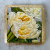 Art Print on 4x4 Wood Block, Gold Edge