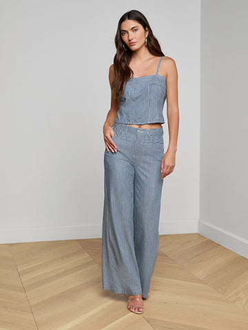 Amara High Rise Wide Leg Pant
