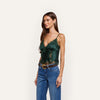L'AGENCE Kimber Lace Insert Cami