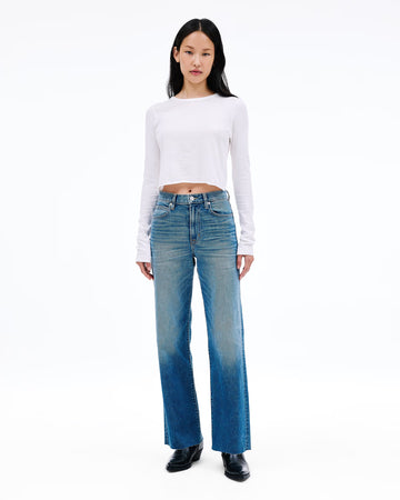 SLVRLAKE Grace Wide Leg Denim