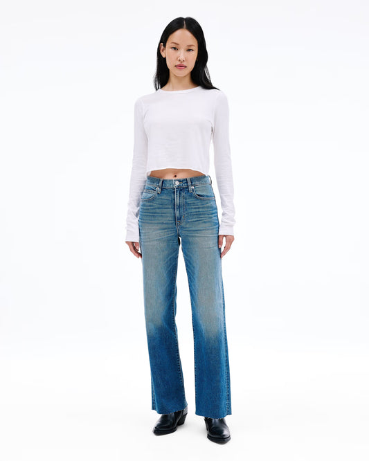 SLVRLAKE Grace Wide Leg Denim