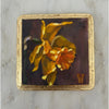 Art Print on 4x4 Wood Block, Gold Edge
