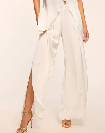 Crepe Jolie Wide Leg Pant