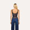 L'AGENCE Kalea Scoop Neck Tank Bodysuit
