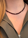 Garnet Bead Necklace