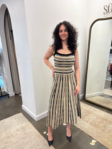 Madelyne Knit Sleeveless Maxi Dress