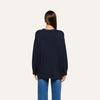 L'AGENCE Loden Crew Neck Tunic Pullover