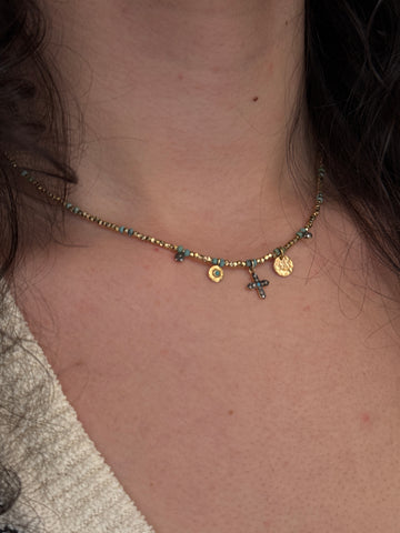 Collier Holly Turquoise Necklace