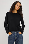 RAILS Cotton Cashmere Long Sleeve Tee Shirt
