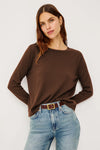 RAILS Cotton Cashmere Long Sleeve Tee Shirt