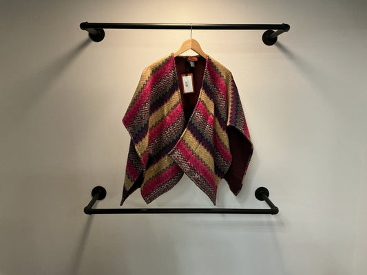 Missoni Mantella Cape With Pockets Acrylic, Viscose, Wool, Alpaca
