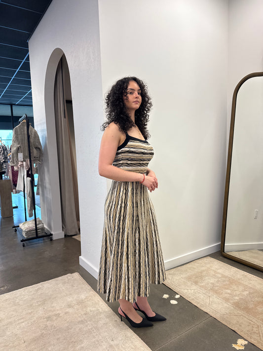 Madelyne Knit Sleeveless Maxi Dress