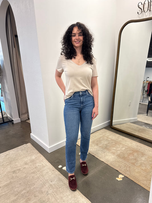 Cindy High Rise Slim Ankle