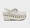 Pony Skin Clog Back Strap