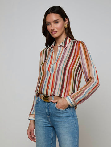 Nina Silk Blouse