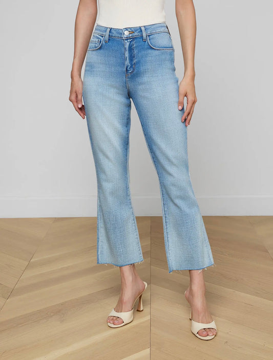 Kendra Cropped Flare Jean