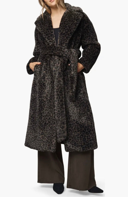 Lucia Long Faux Fur Coat