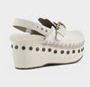 Pony Skin Clog Back Strap