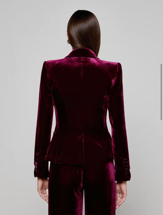 Marie Velvet Blazer