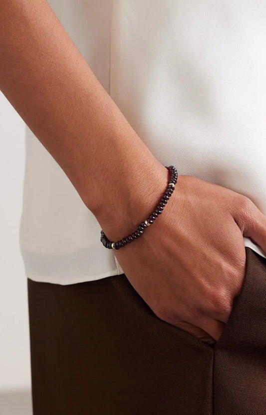 Rosaline Fortune Garnet Bracelet