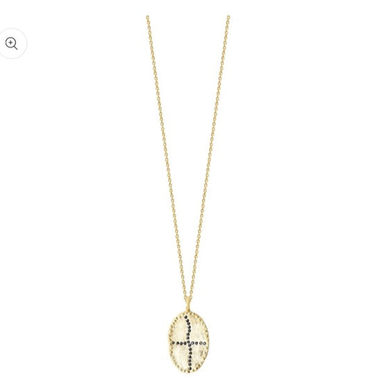 Bazile Short Black Necklace