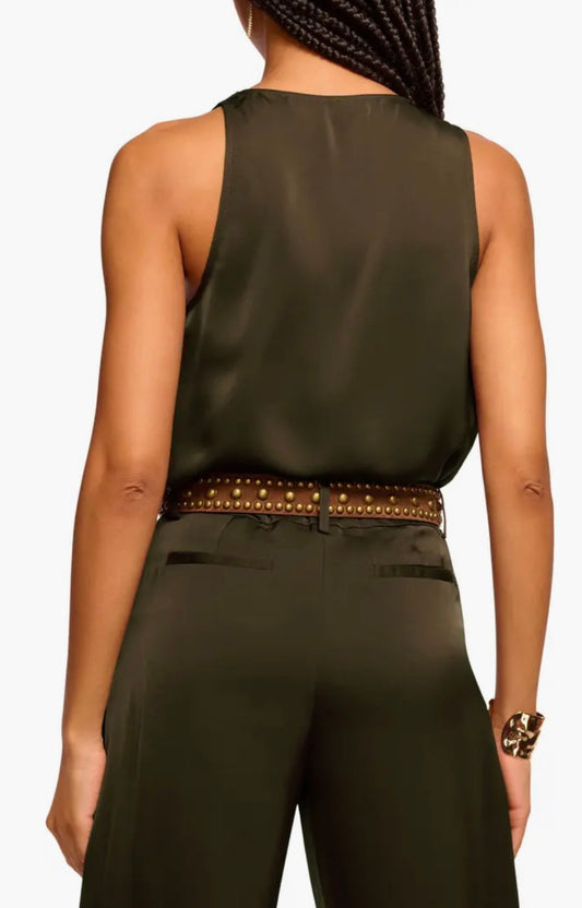 Zoe Cowl Neck Tank Top