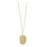 Bazile White Short Necklace