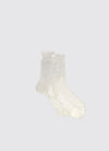 One Ribbed Laminated Socks