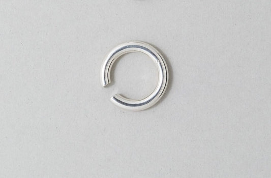 Silver Bold Ear Cuff