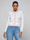 Nomi Satin Back Cardigan