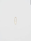 Mini Triangle Safety Pin Single Earring