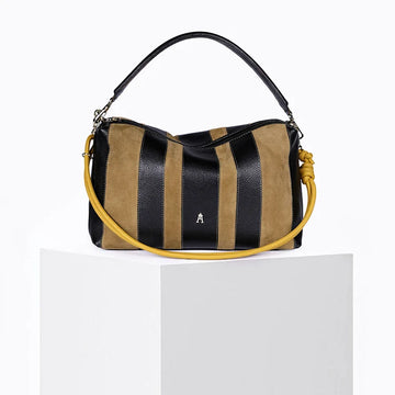 Mini Halo Stripe Handbag