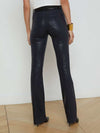 Ruth High Rise Straight Coated Pants