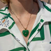 THATCH Malene Jade Heart Bail Charm