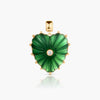 THATCH Malene Jade Heart Bail Charm