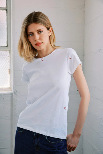 Embroidered Cotton T-shirt