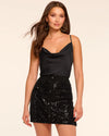 Ashley Beaded Sequin Skirt