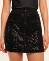 Ashley Beaded Sequin Skirt