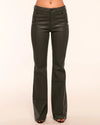 Helena Coated High-Rise Flare Jean