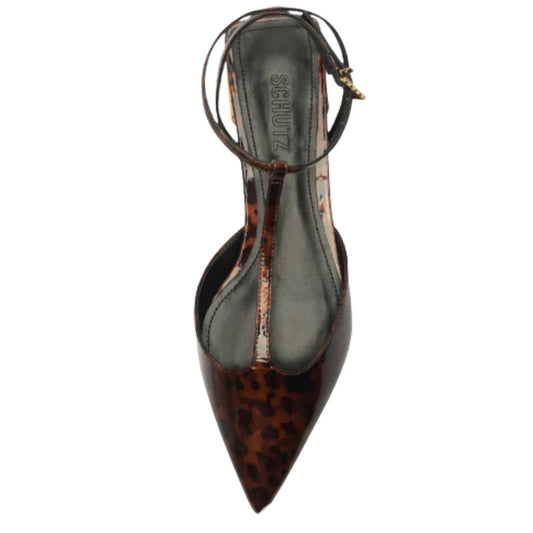 Allure T Patent Flat