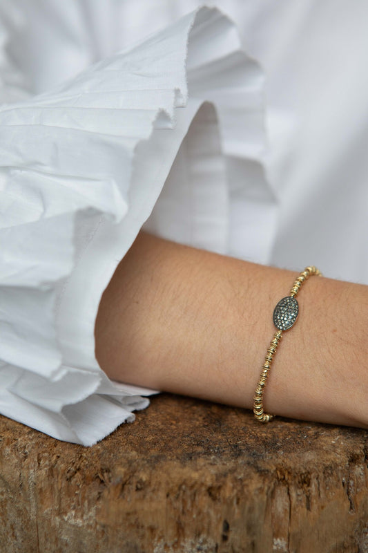 Artusi Large Black Bracelet