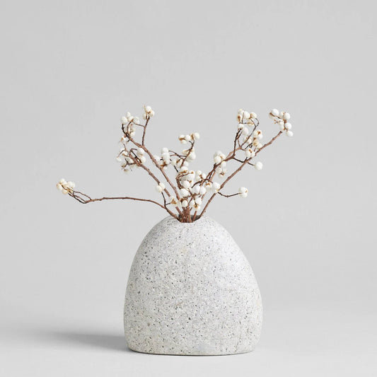 Large Beach Stone Vase