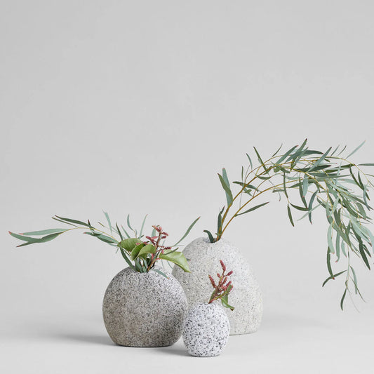 Small Beach Stone Vase